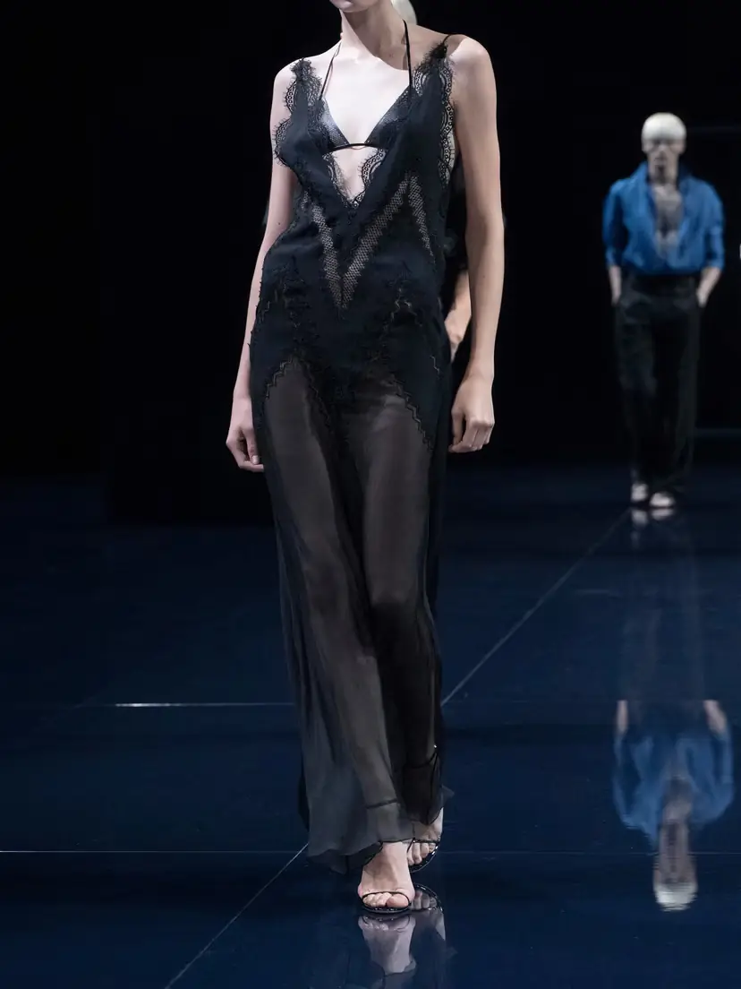 Tom Ford Enverse Lace-trimmed Satin Maxi Dress | Thumbnail 5