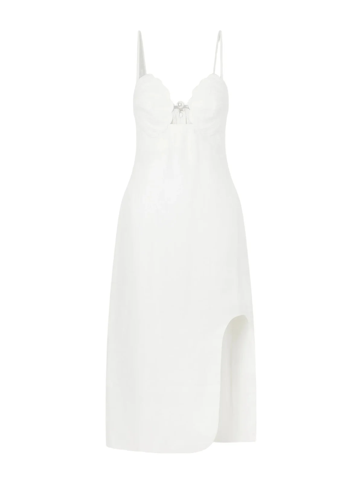 Linen Midi Dress Linen Midi Dress