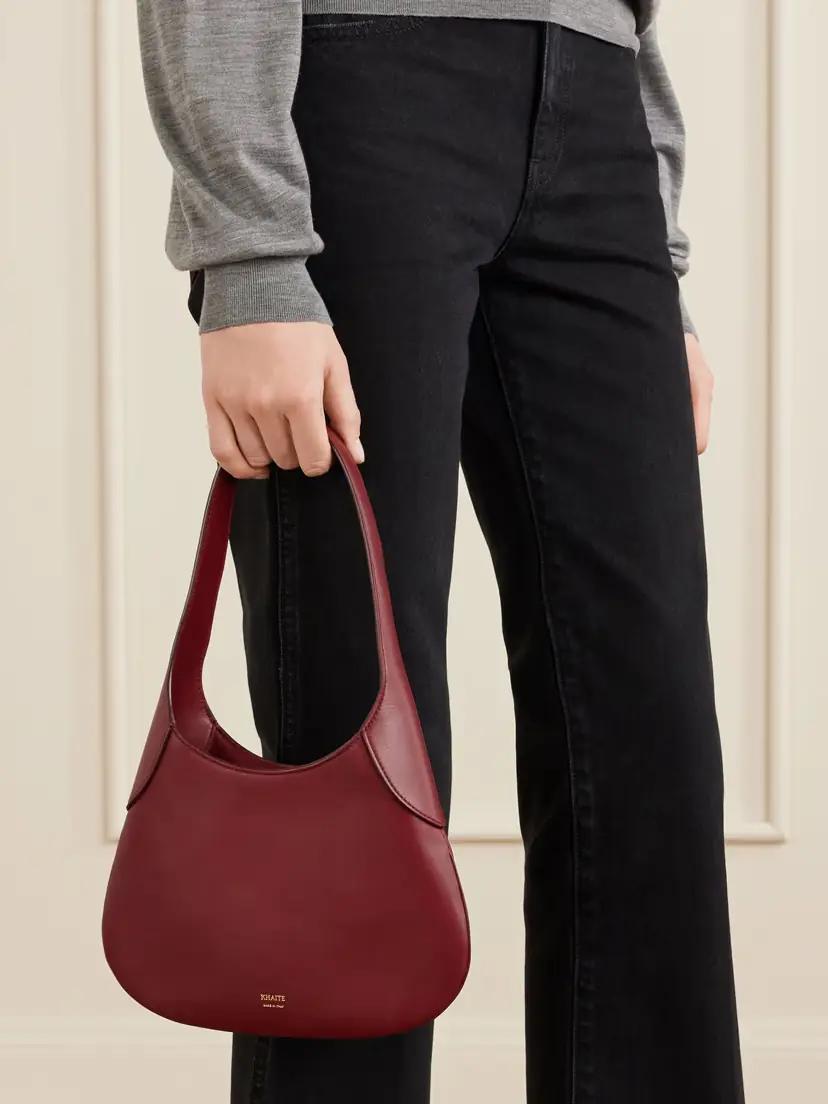 Khaite Joan Small Leather Shoulder Bag | Thumbnail 2 Khaite Joan Small Leather Shoulder Bag | Thumbnail 2