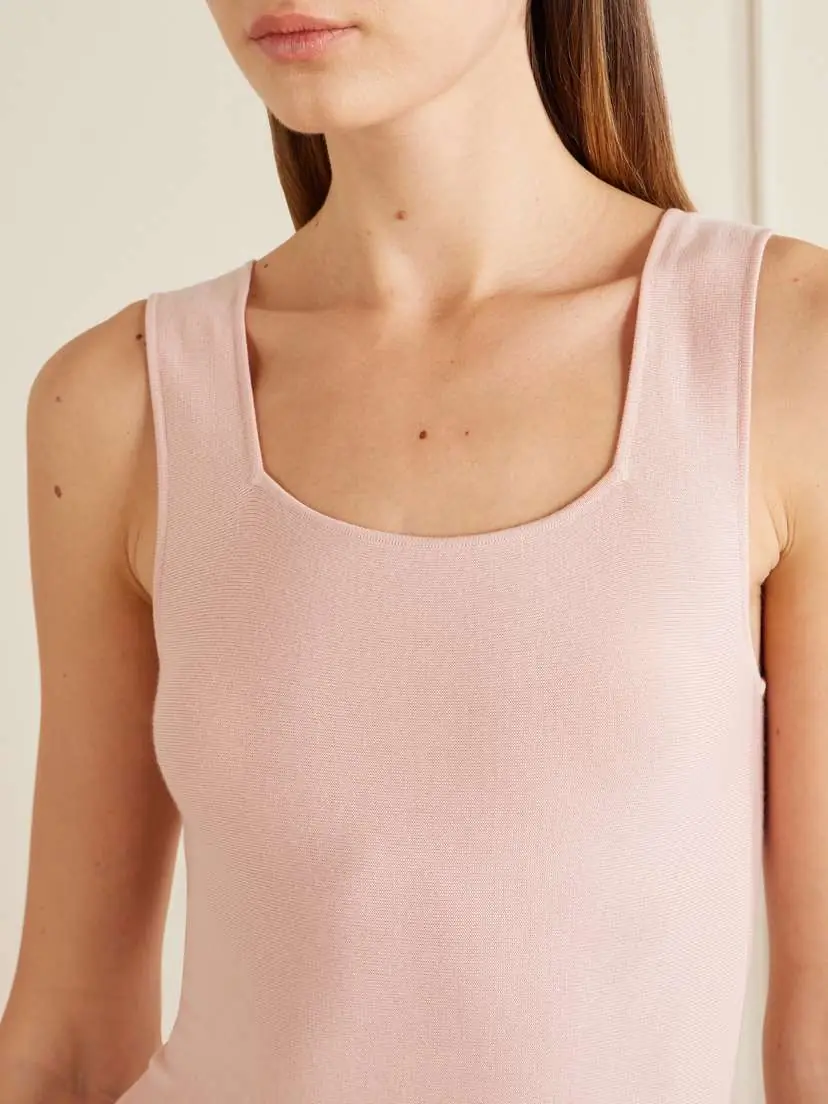 Khaite Seberg Merino Wool-knitted Midi Dress | Thumbnail 4 Khaite Seberg Merino Wool-knitted Midi Dress | Thumbnail 4
