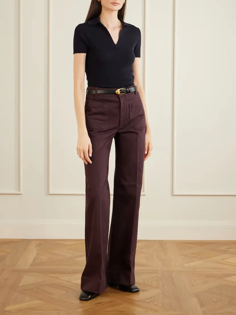 Victoria Beckham Alina High-rise Wide-leg Jeans | Thumbnail 2 Victoria Beckham Alina High-rise Wide-leg Jeans | Thumbnail 2
