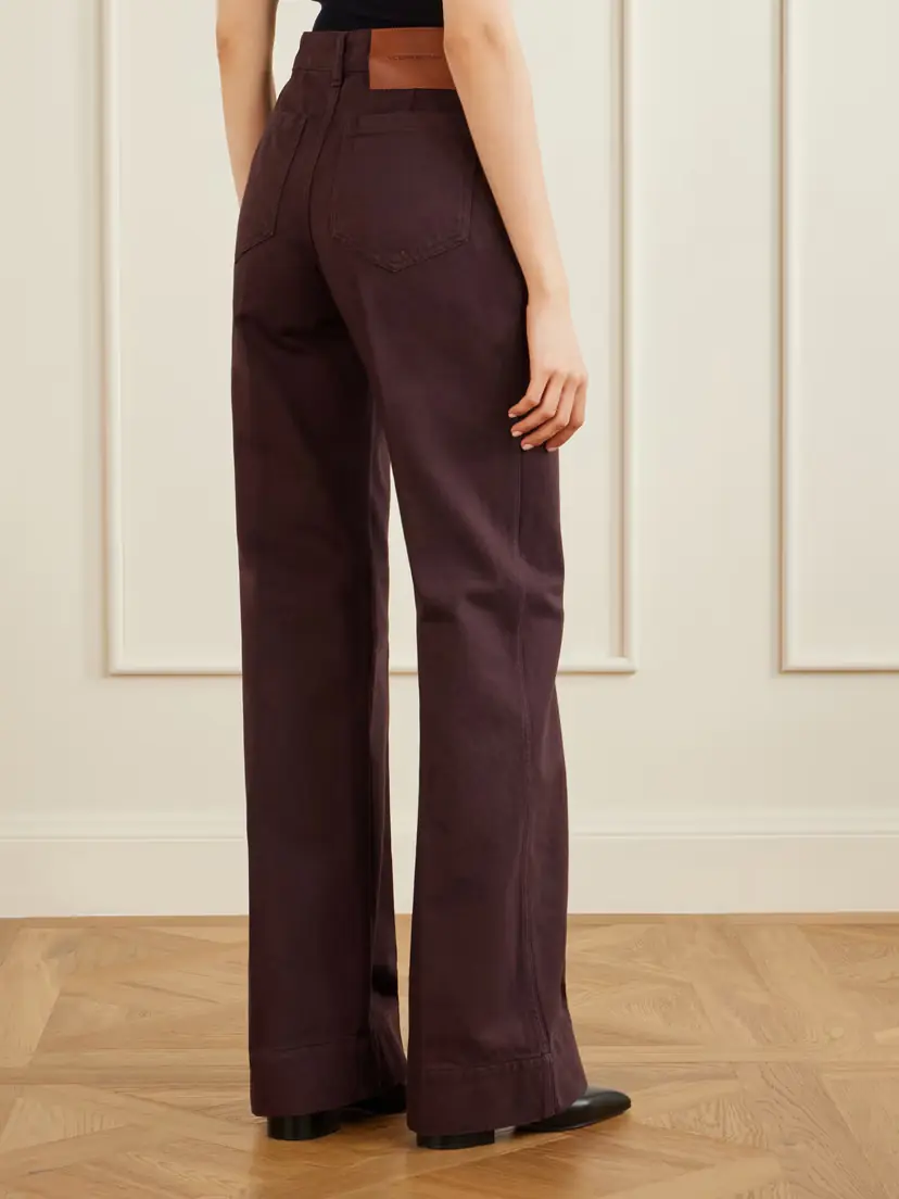 Victoria Beckham Alina High-rise Wide-leg Jeans | Thumbnail 3 Victoria Beckham Alina High-rise Wide-leg Jeans | Thumbnail 3
