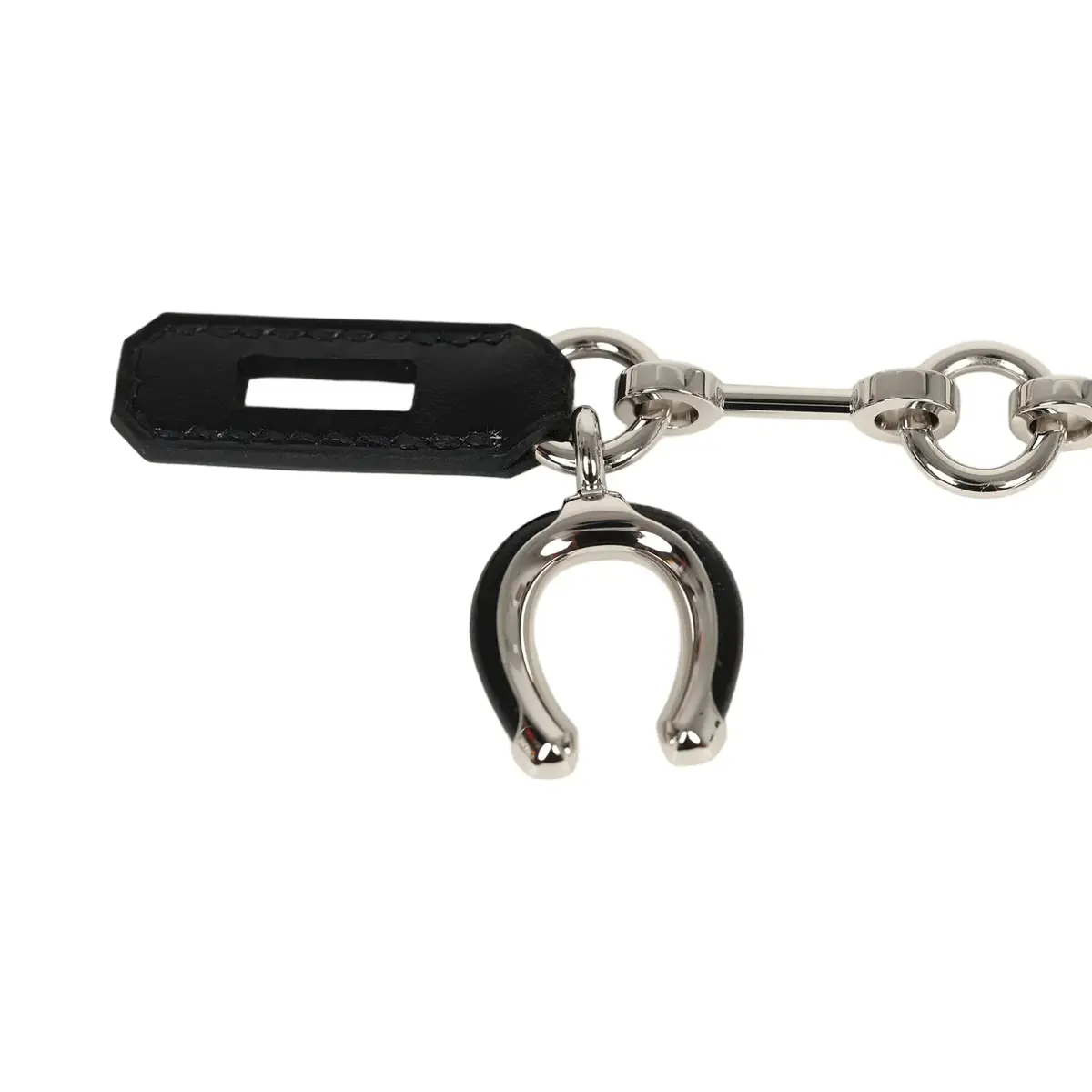 HERMÈS Hermes Bijou De Sac Charm Black Box Palladium Hardware | Thumbnail 3