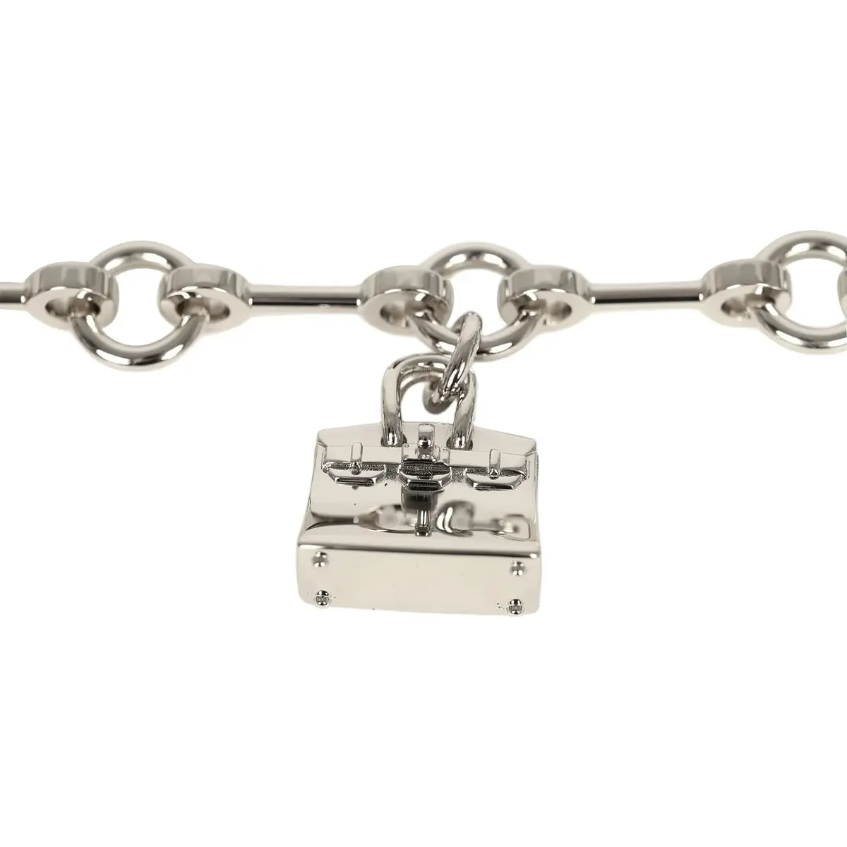 HERMÈS Hermes Bijou De Sac Charm Black Box Palladium Hardware | Thumbnail 4