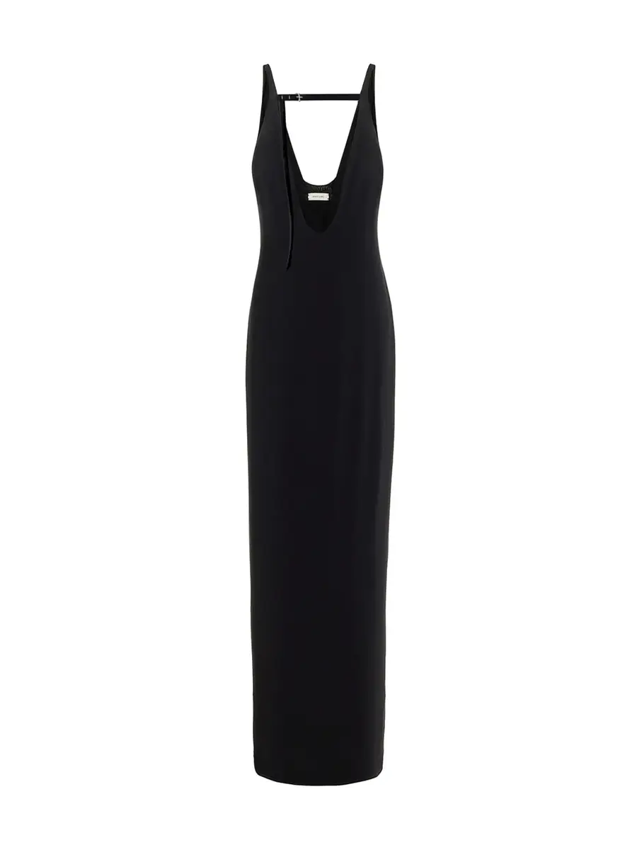 Grace Ling Belted Maxi Pillar Dress | Image 1 Grace Ling Belted Maxi Pillar Dress | Image 1