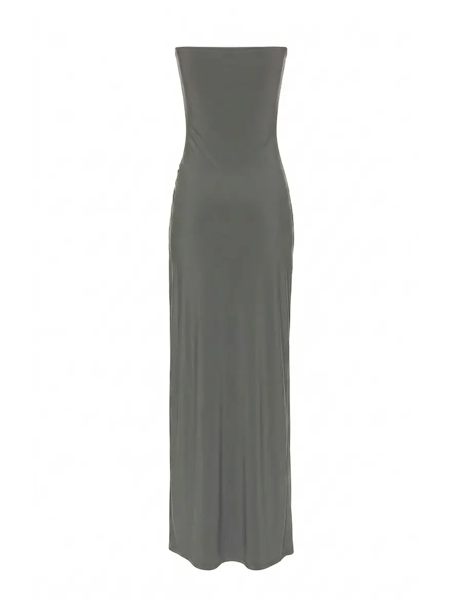 Grace Ling Relic Charms Strapless Maxi Dress | Thumbnail 2 Grace Ling Relic Charms Strapless Maxi Dress | Thumbnail 2