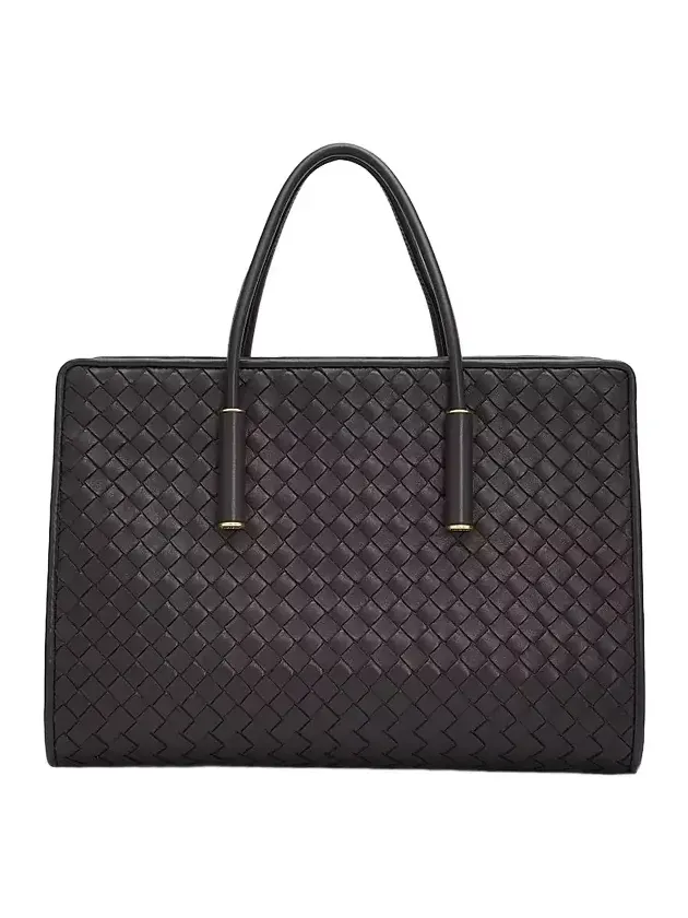 Women's Barbara Intrecciato-Leather Tote Bag Women's Barbara Intrecciato-Leather Tote Bag