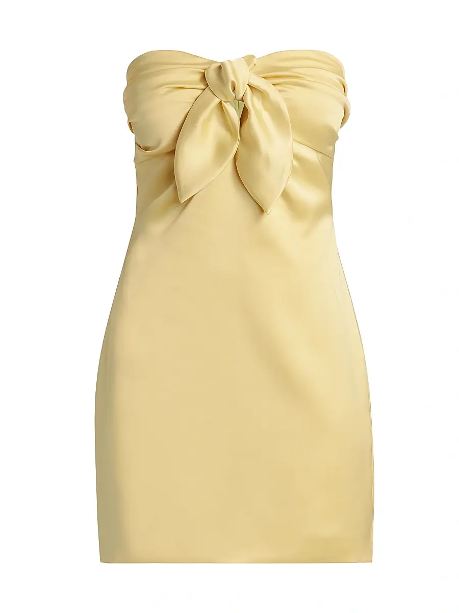 Ramy Brook Women's Orion Bow Minidress