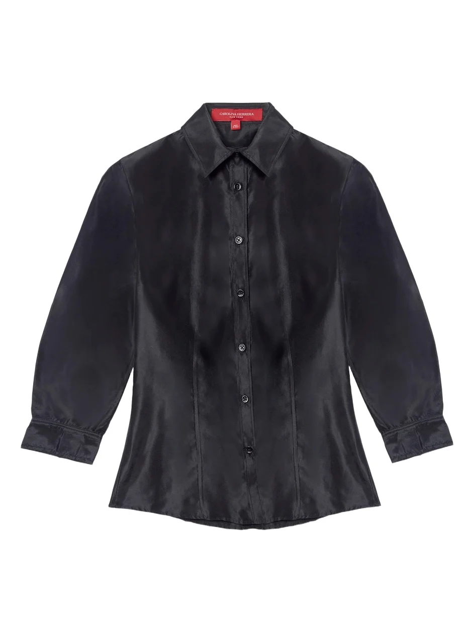 Women's Signature Taffeta Blouse Women's Signature Taffeta Blouse