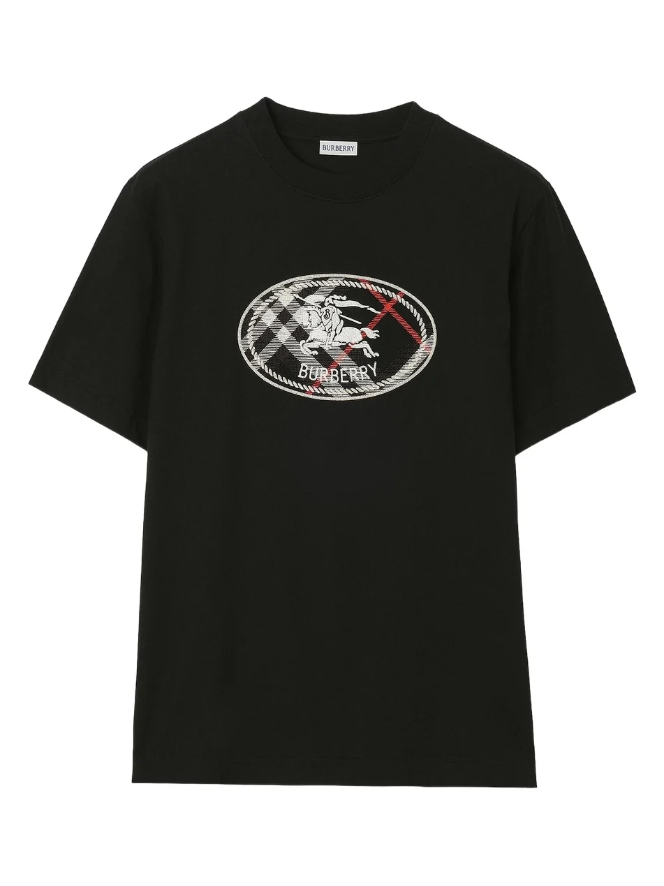 Burberry Men's Ryan Knight Stamp Crewneck T-Shirt