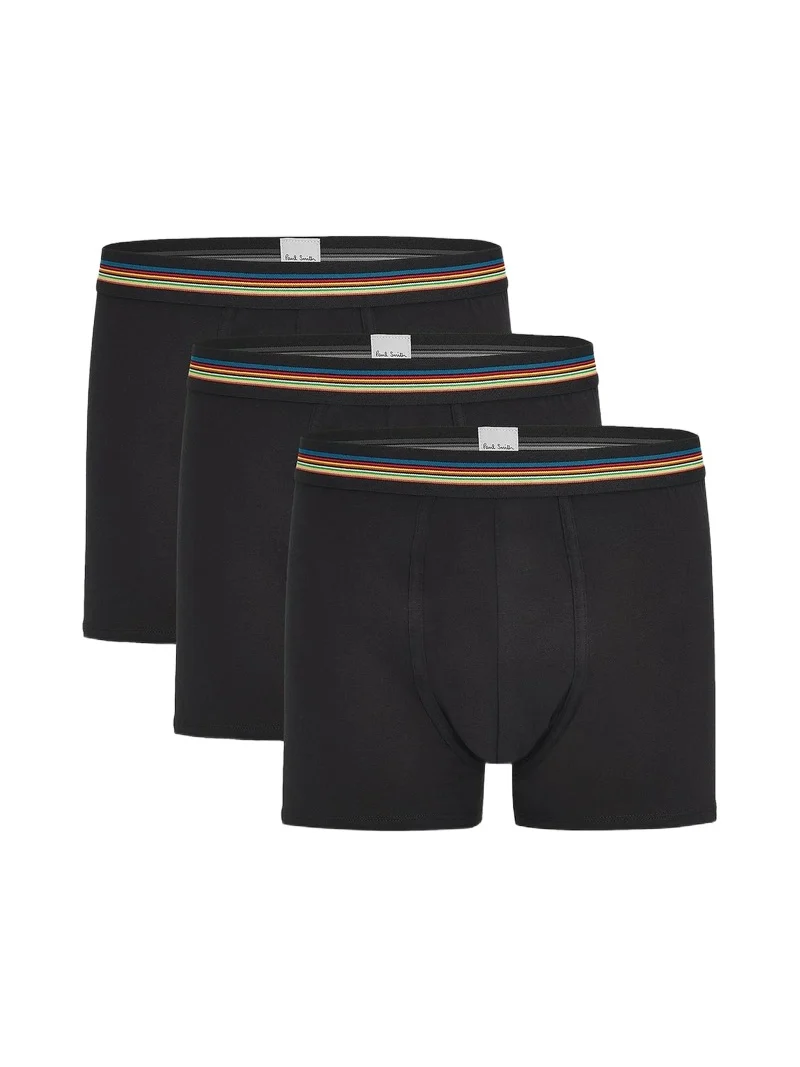 Paul Smith Men's 3-Pack Stretch-Cotton Trunk Set