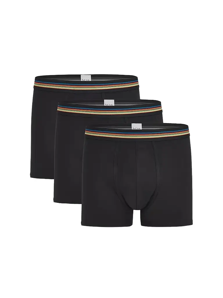 Paul Smith Men's 3-Pack Stretch-Cotton Trunk Set | Image 1 Paul Smith Men's 3-Pack Stretch-Cotton Trunk Set | Image 1