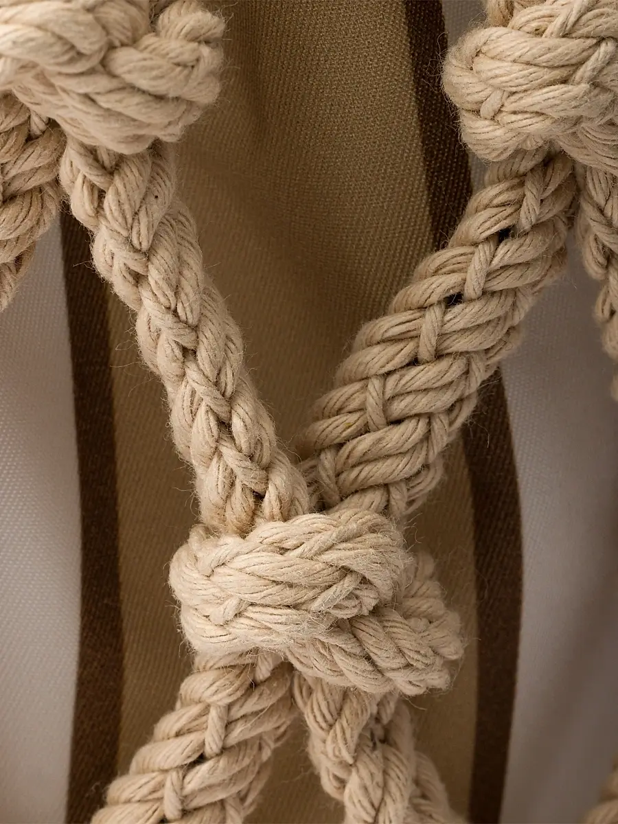 Prada Women's Noué Medium Cotton Macramé Shoulder Bag | Thumbnail 7 Prada Women's Noué Medium Cotton Macramé Shoulder Bag | Thumbnail 7