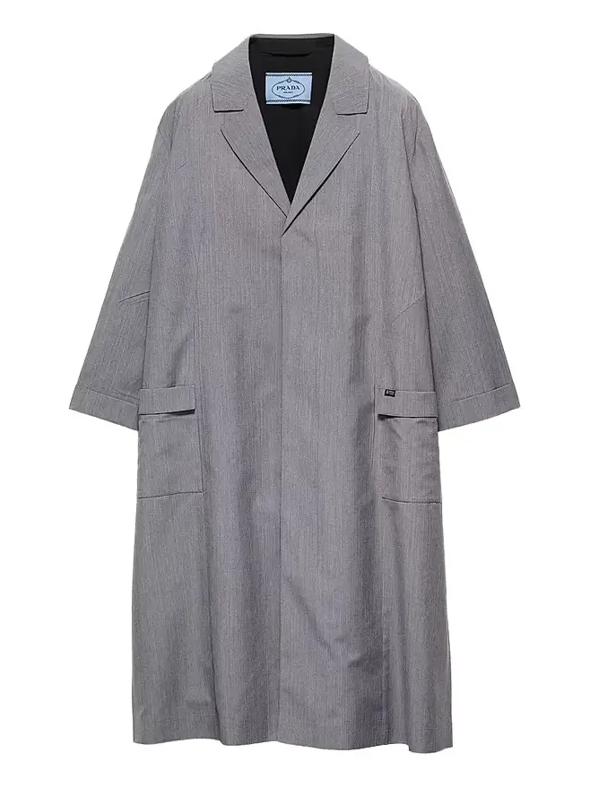 Women's Single-Breasted Light Mohair Coat