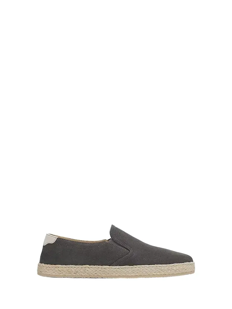 Brunello Cucinelli Men's Suede Braided-Midsole Espadrilles | Image 1 Brunello Cucinelli Men's Suede Braided-Midsole Espadrilles | Image 1
