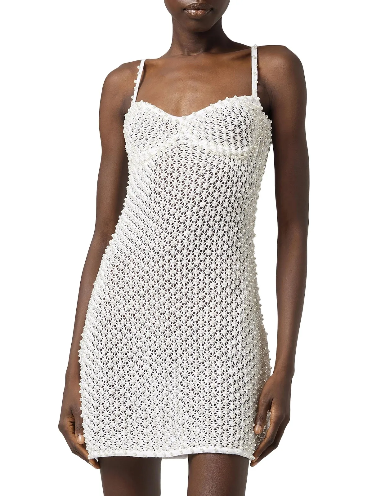 Women's Act II: The Fall Of Icarus Abito Crochet Cotton Minidress