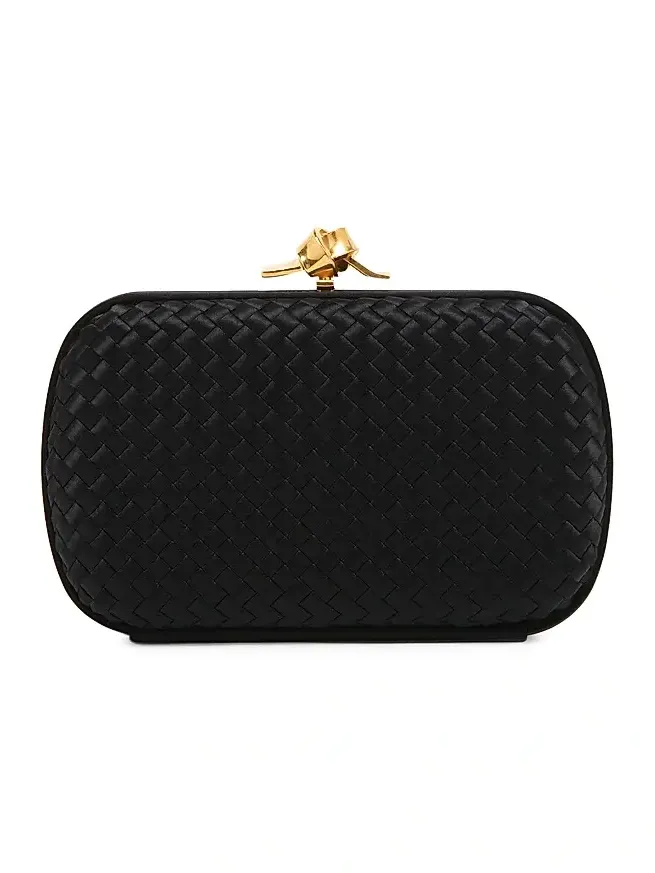Women's Knot Intrecciato Silk Clutch Women's Knot Intrecciato Silk Clutch