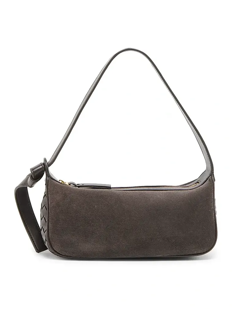 Women's Nodo Intrecciato Suede Shoulder Bag
