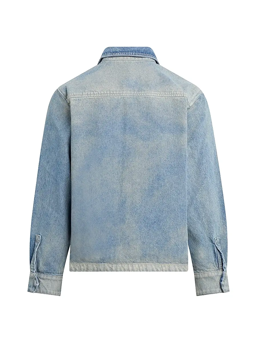 Hudson Jeans Men's Tulum Denim Shirt Jacket | Thumbnail 2 Hudson Jeans Men's Tulum Denim Shirt Jacket | Thumbnail 2