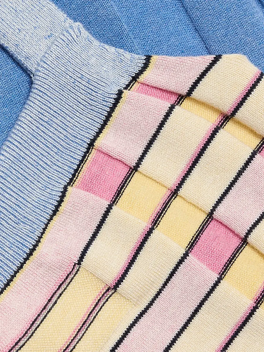 Guest In Residence Women's Striped Silk-Linen Tank | Thumbnail 7