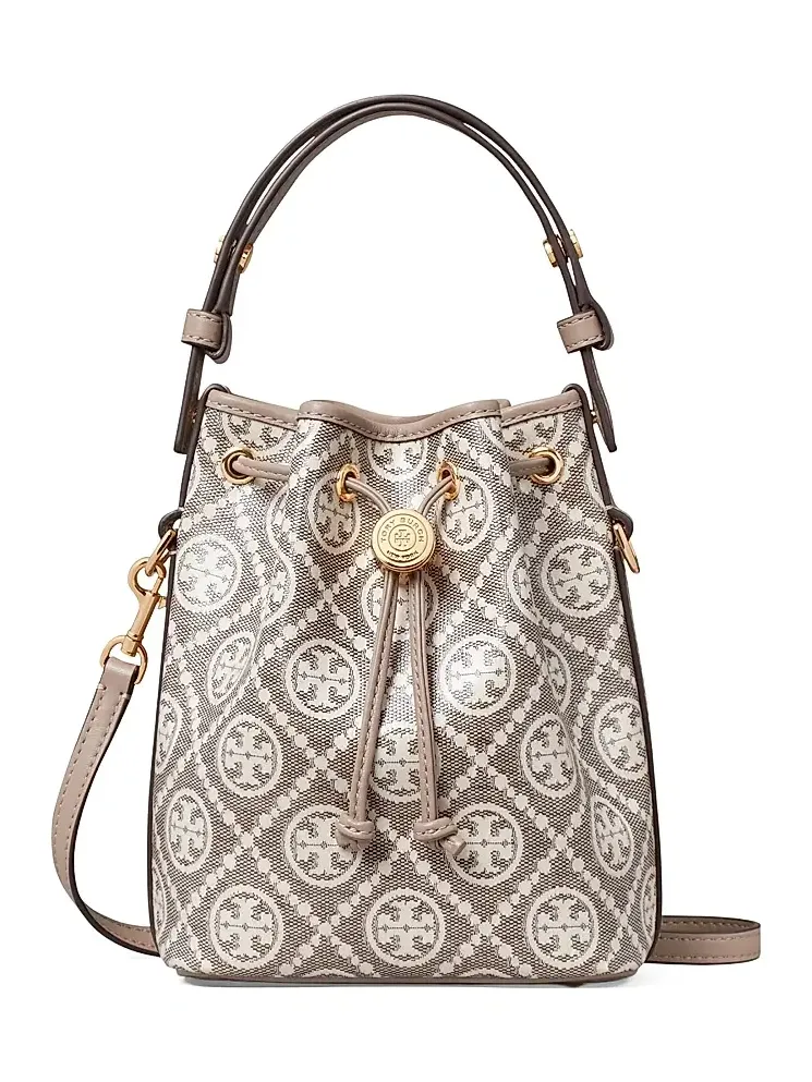 Women's Mini Monogram Jacquard Bucket Bag Women's Mini Monogram Jacquard Bucket Bag