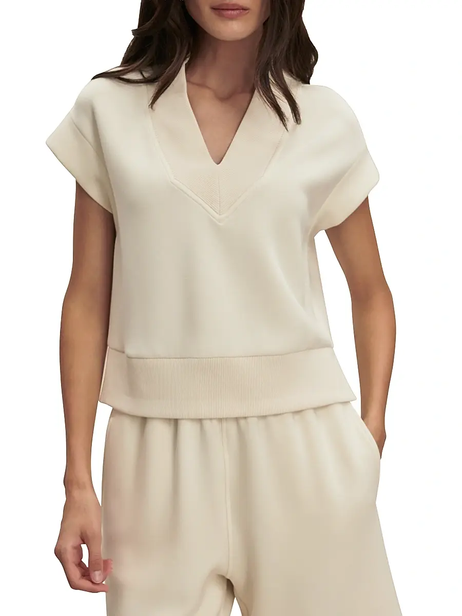 Varley Women's Gracee Cap Sleeve DoubleSoft Jersey Tank | Thumbnail 3 Varley Women's Gracee Cap Sleeve DoubleSoft Jersey Tank | Thumbnail 3