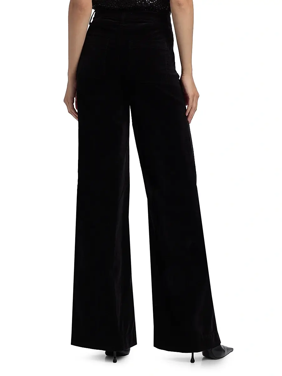 Ramy Brook Women's Cindy Velvet Wide-Leg Pants | Thumbnail 5 Ramy Brook Women's Cindy Velvet Wide-Leg Pants | Thumbnail 5