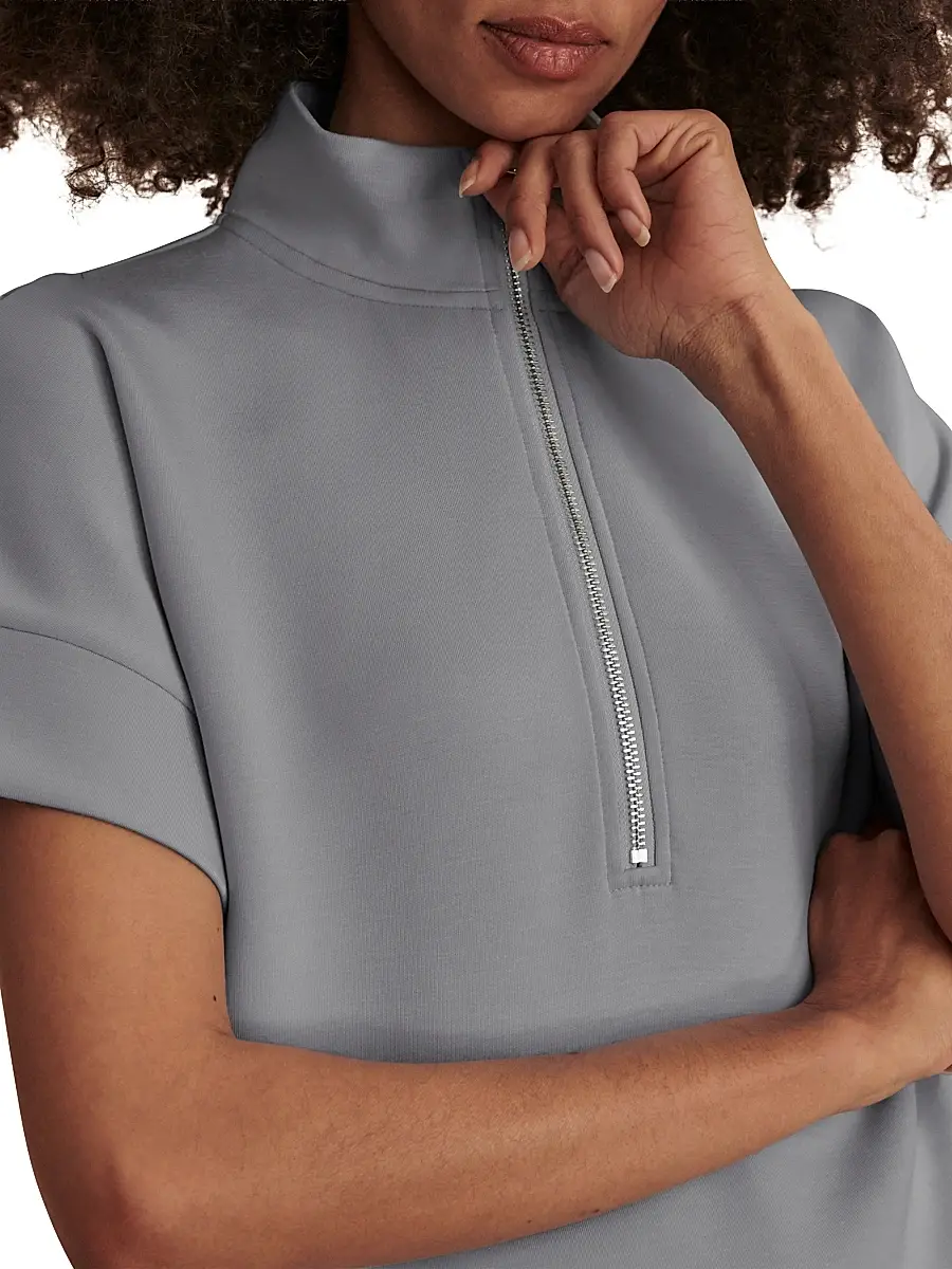 Varley Women's Ritchie Short-Sleeve Half-Zip Pullover | Thumbnail 5 Varley Women's Ritchie Short-Sleeve Half-Zip Pullover | Thumbnail 5