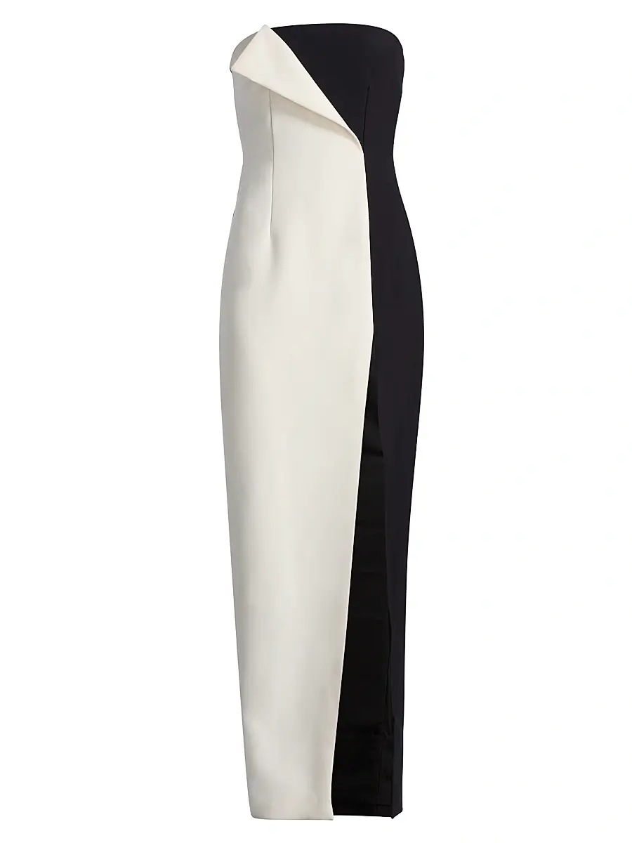 Ronny Kobo Women's River Split Maxi Dress - Black | Image 1 Ronny Kobo Women's River Split Maxi Dress - Black | Image 1