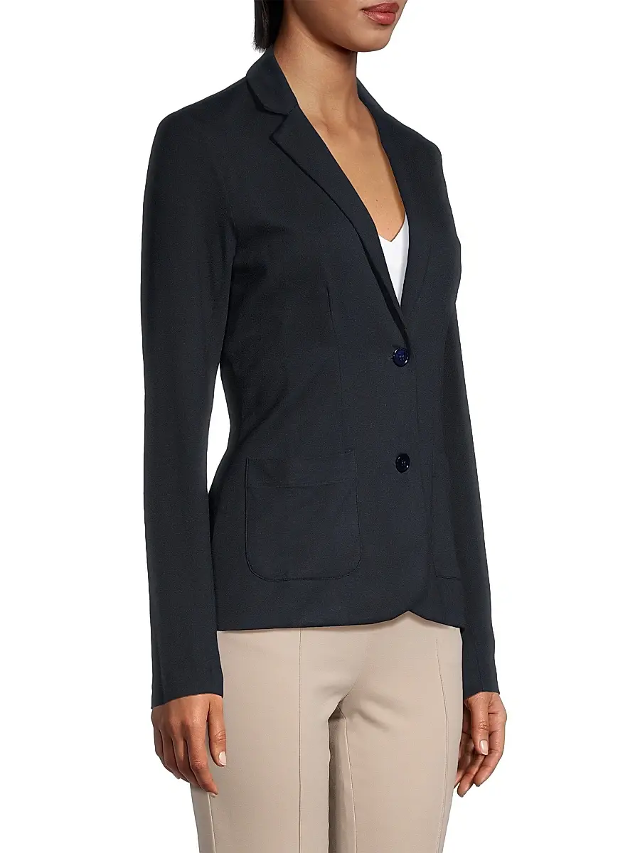 MAJESTIC FILATURES Women's Soft Touch Two-Button Blazer | Thumbnail 4
