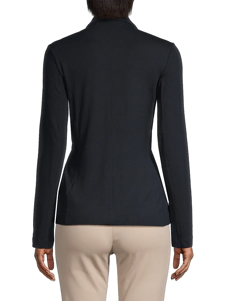 MAJESTIC FILATURES Women's Soft Touch Two-Button Blazer | Thumbnail 5