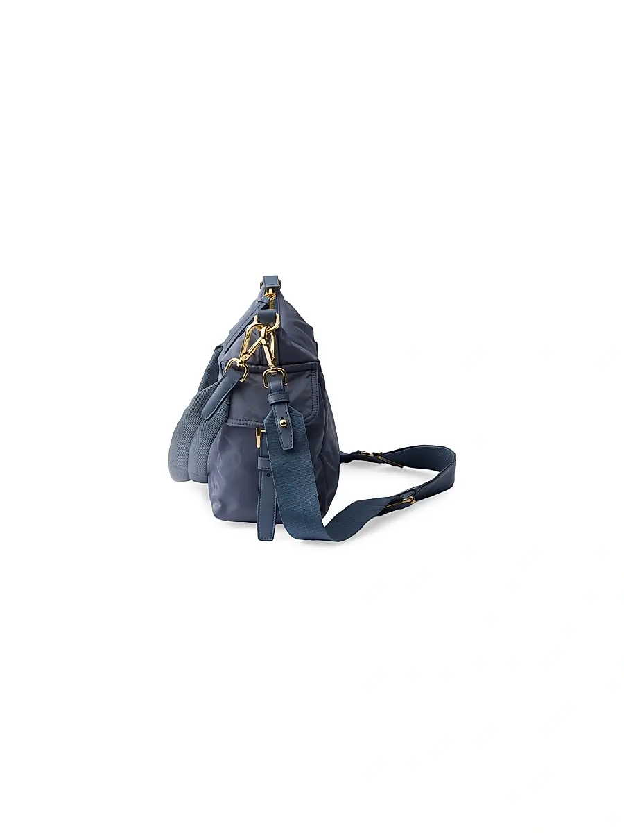 Prada Women's Explore Large Re-Nylon and Leather Shoulder Bag | Thumbnail 4 Prada Women's Explore Large Re-Nylon and Leather Shoulder Bag | Thumbnail 4