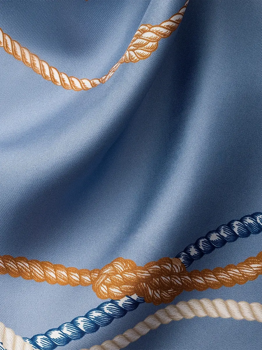 Prada Women's Printed Silk Twill Scarf | Thumbnail 3