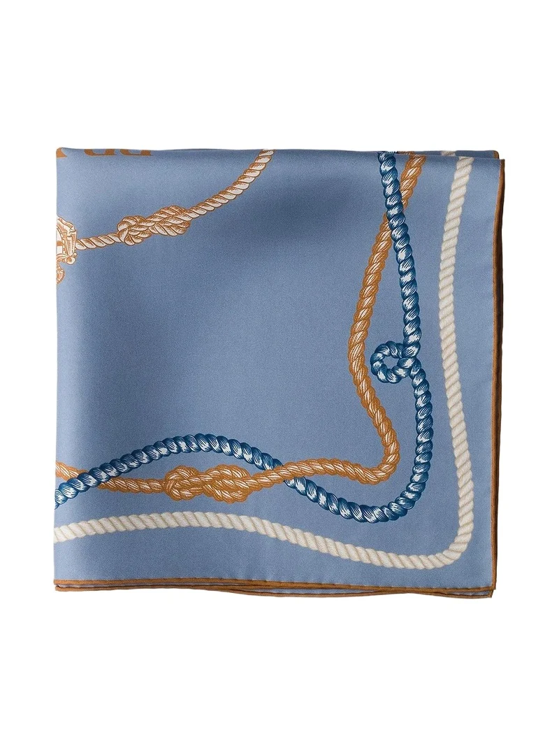 Prada Women's Printed Silk Twill Scarf