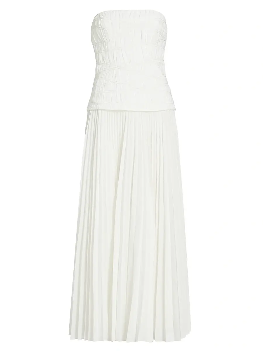 Acler Women's Bristol Strapless Midi-Dress - | Image 1 Acler Women's Bristol Strapless Midi-Dress - | Image 1