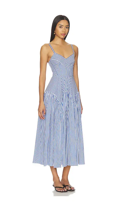 Amanda Uprichard Spencer Midi Dress | Thumbnail 2