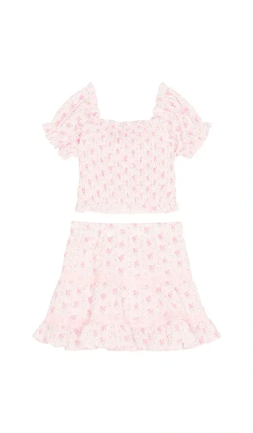 MINI DREAMERS Kids Kayla Skirt Set | Thumbnail 2