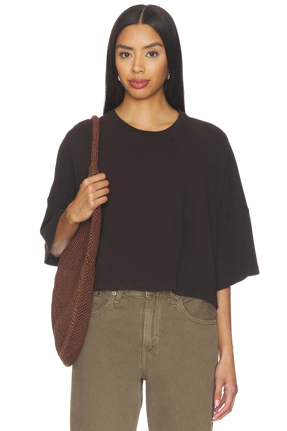 Citizens of Humanity Crop Cape Tee