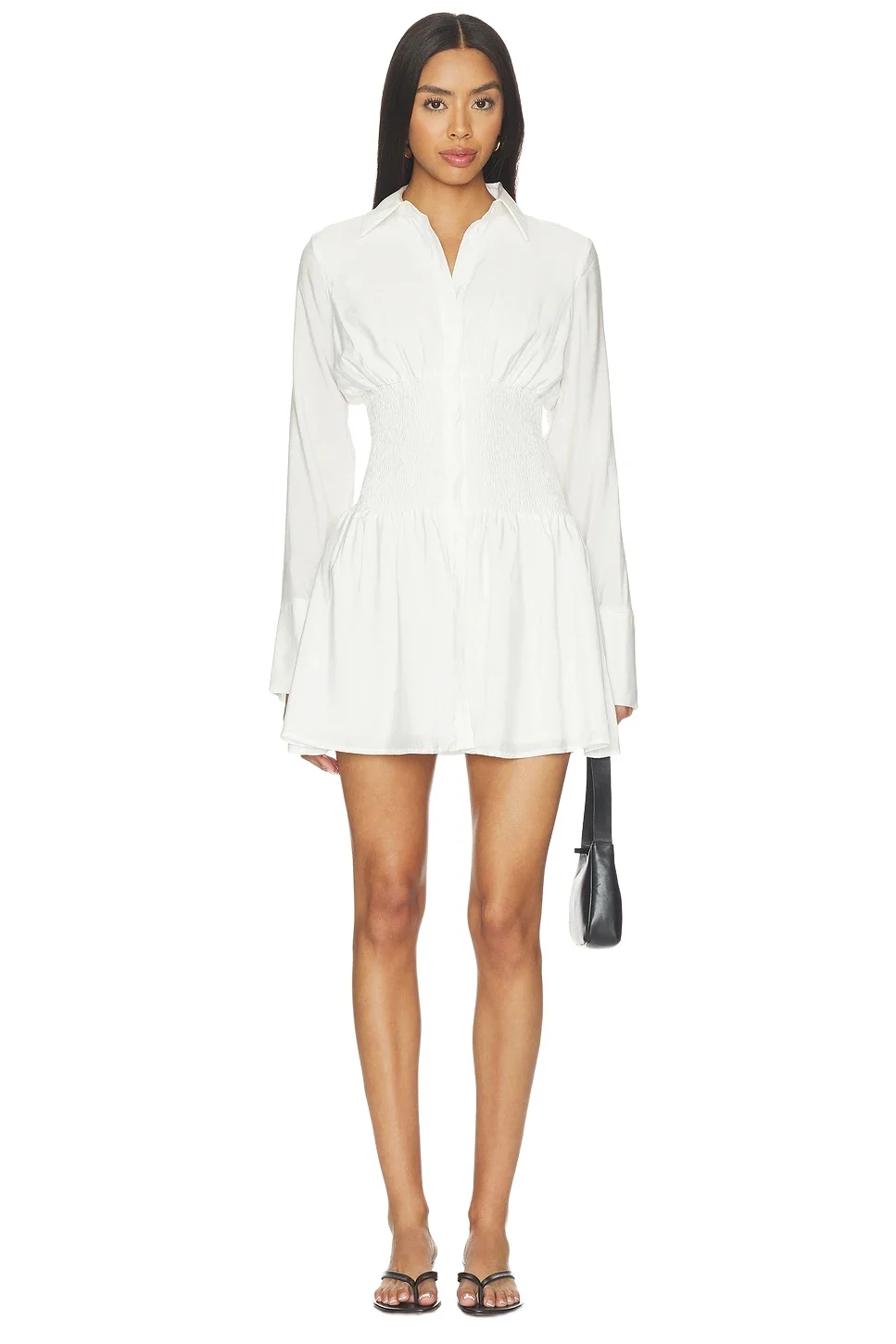 Clementine Button Up Mini Dress Clementine Button Up Mini Dress