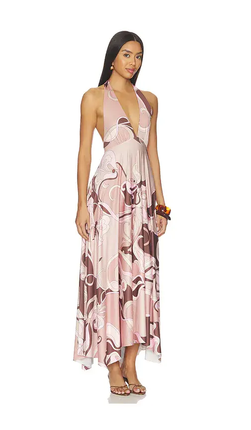 CIN CIN Lalique Halter Dress | Thumbnail 2