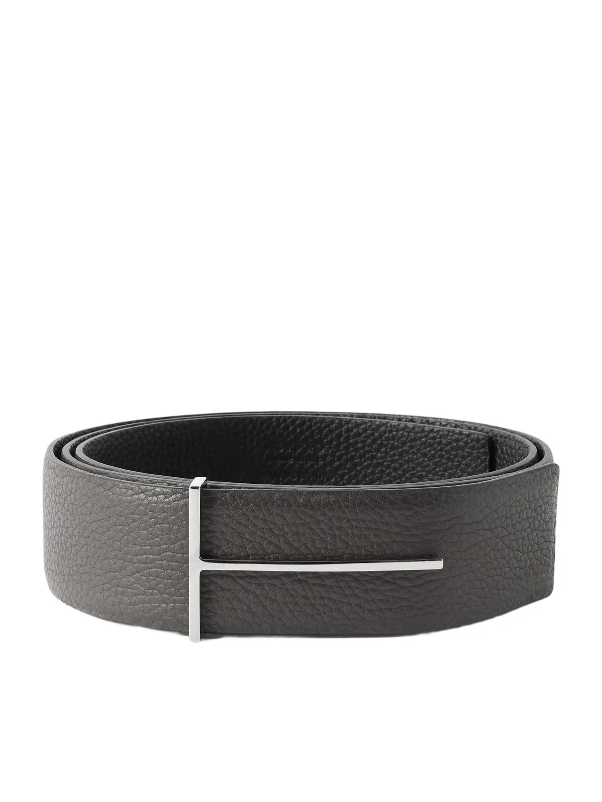 3.8cm Full-Grain Leather Belt - Men 3.8cm Full-Grain Leather Belt - Men