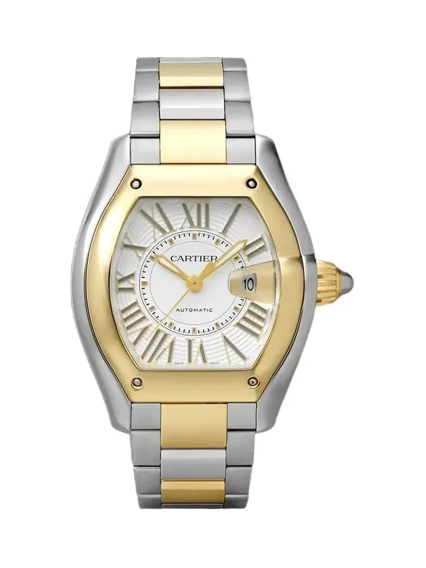 Roadster de Automatic Interchangeable 18-Karat Gold and Stainless Steel Watch, Ref. W2RD0010 - Men Roadster de Automatic Interchangeable 18-Karat Gold and Stainless Steel Watch, Ref. W2RD0010 - Men