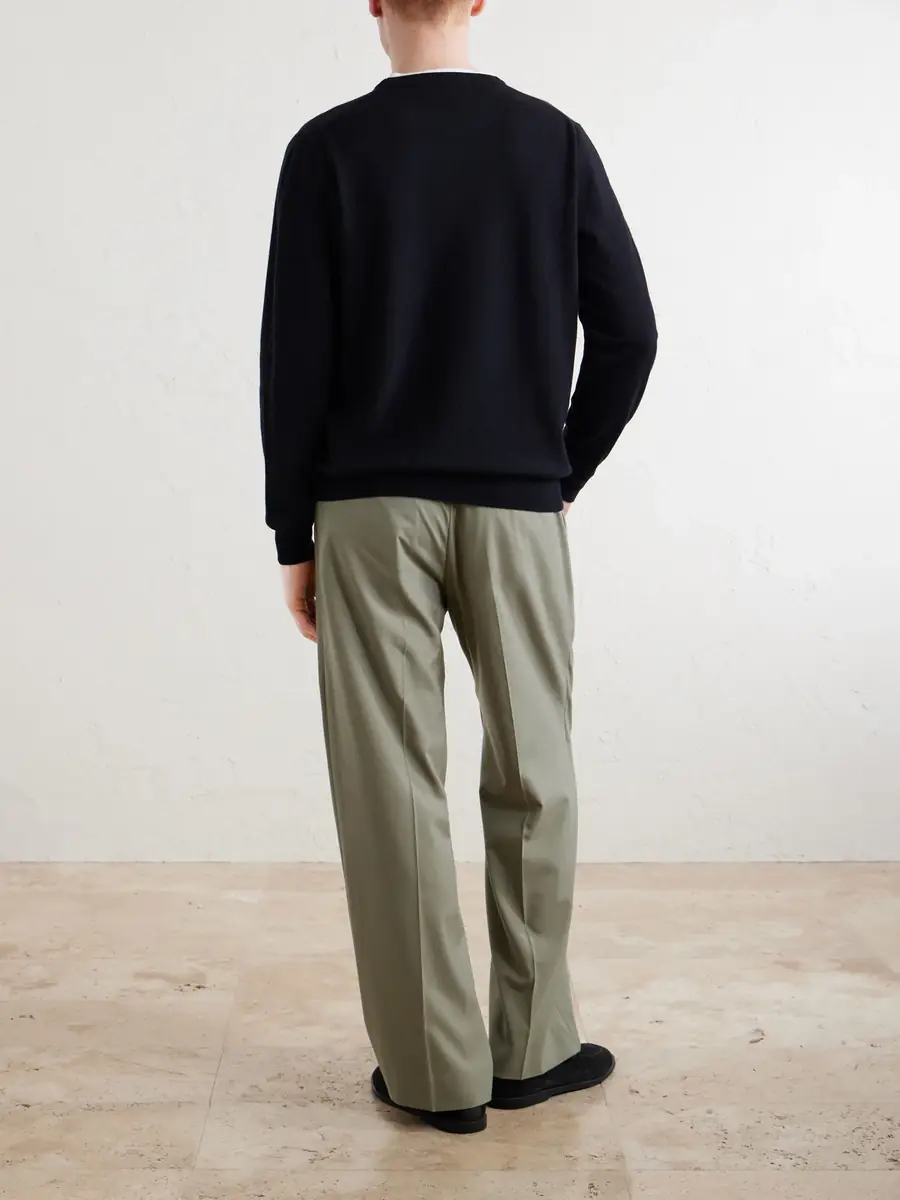 Lardini Wool and Cashmere-Blend Sweater - Men | Thumbnail 4 Lardini Wool and Cashmere-Blend Sweater - Men | Thumbnail 4