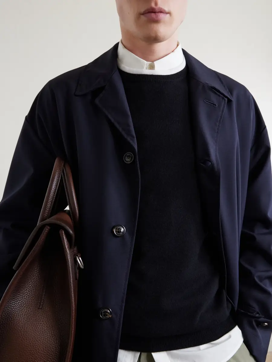 Lardini Wool and Cashmere-Blend Sweater - Men | Thumbnail 5 Lardini Wool and Cashmere-Blend Sweater - Men | Thumbnail 5