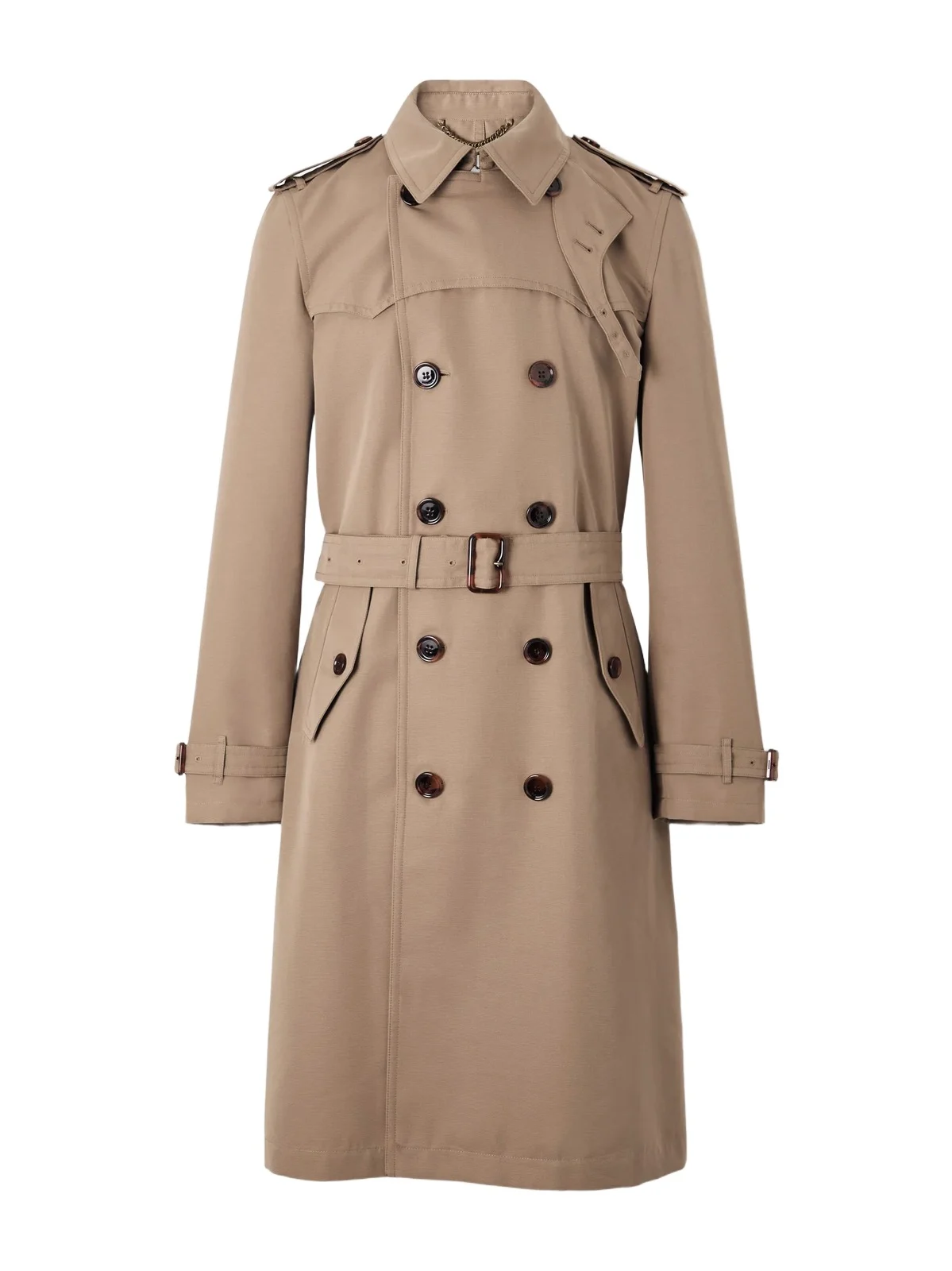 Burberry Foxfield Silk and Cotton-Blend Faille Trench Coat - Men