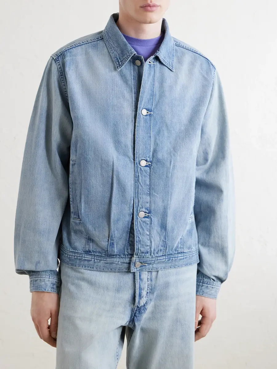 Auralee Faded Denim Jacket - Men | Thumbnail 3 Auralee Faded Denim Jacket - Men | Thumbnail 3