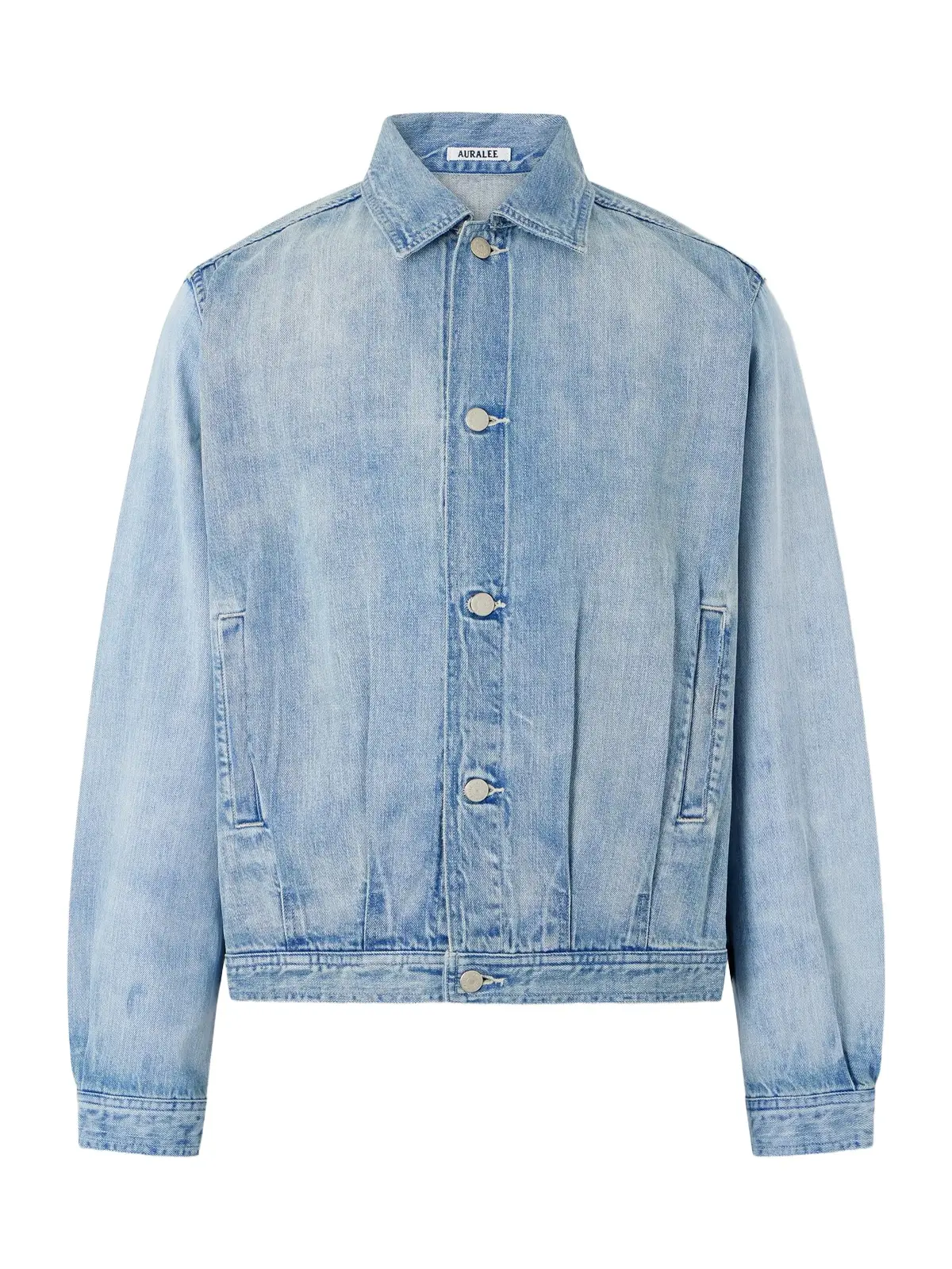 Faded Denim Jacket - Men