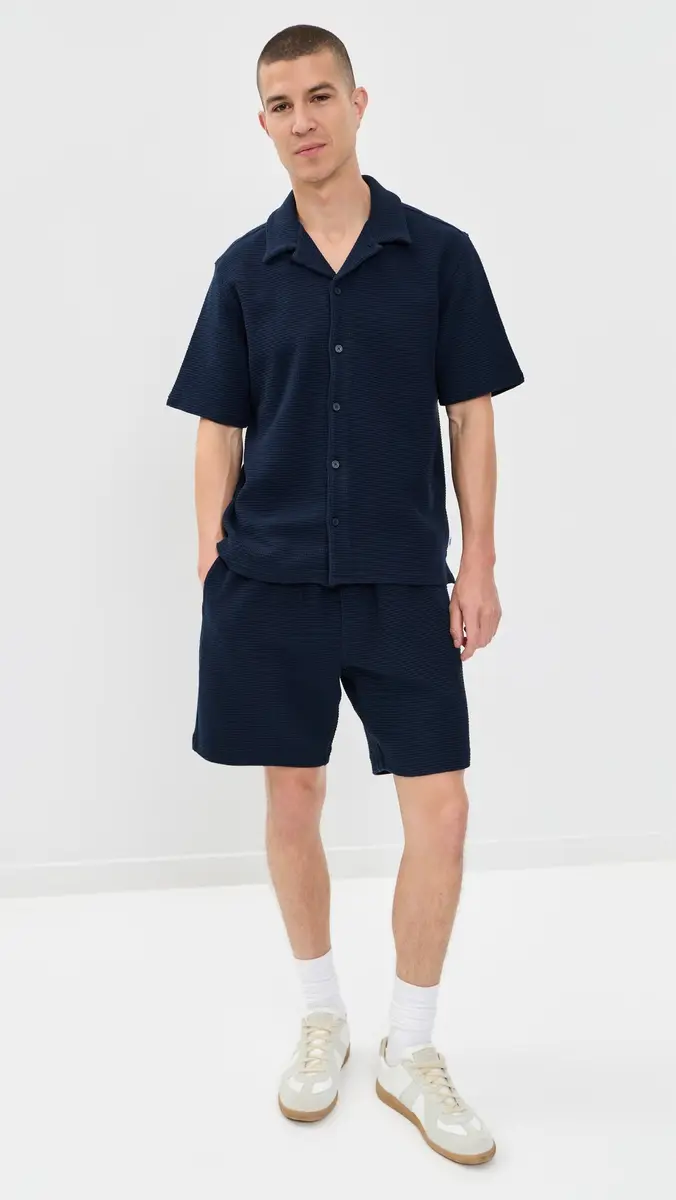 Wax London Sam Textured Interlock Shorts 8 | Thumbnail 5