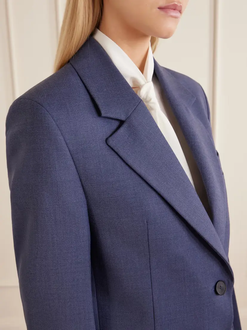 Victoria Beckham Katherine Twill Blazer | Thumbnail 5 Victoria Beckham Katherine Twill Blazer | Thumbnail 5