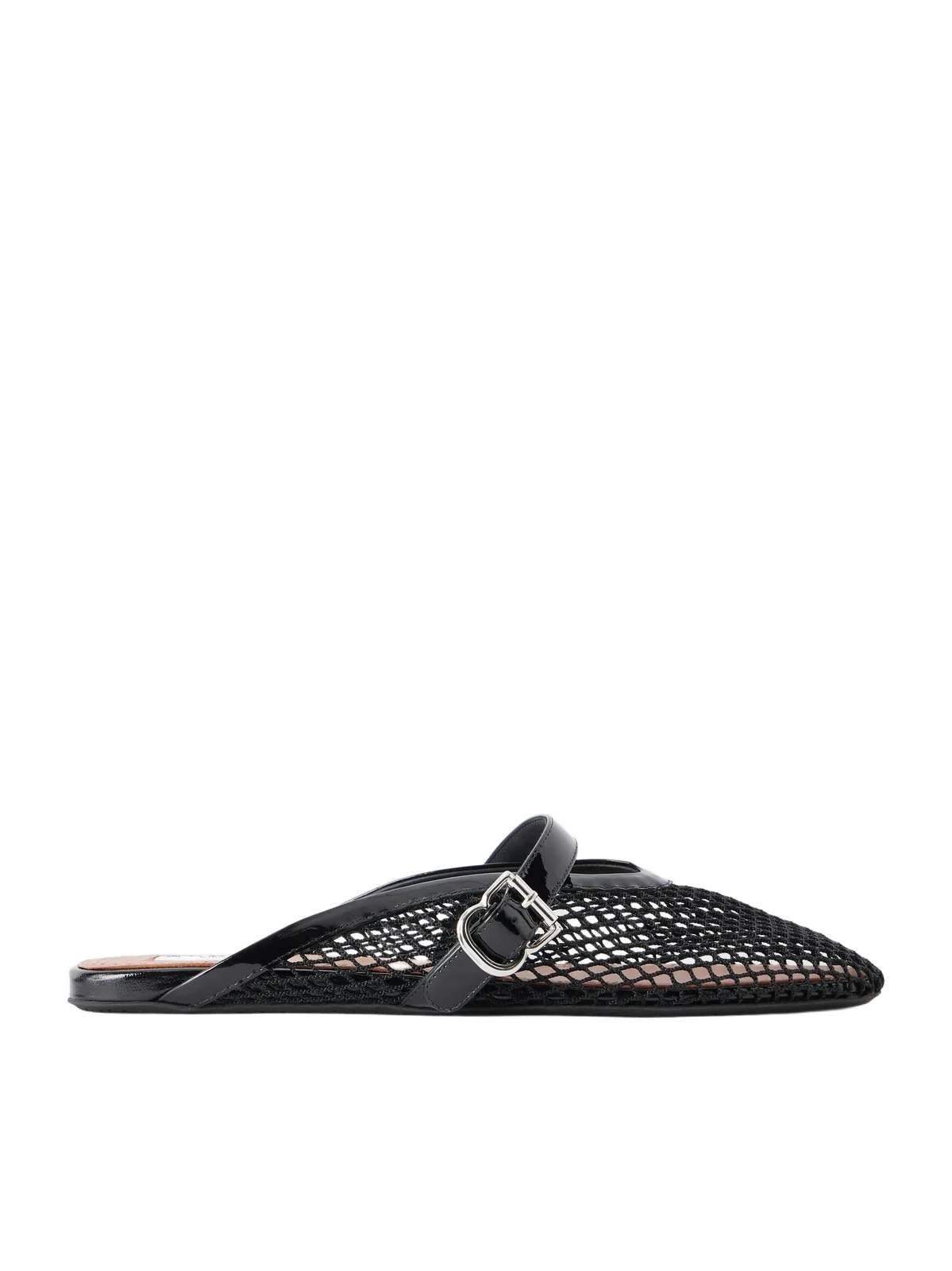 Fishnet Flat Mules Fishnet Flat Mules